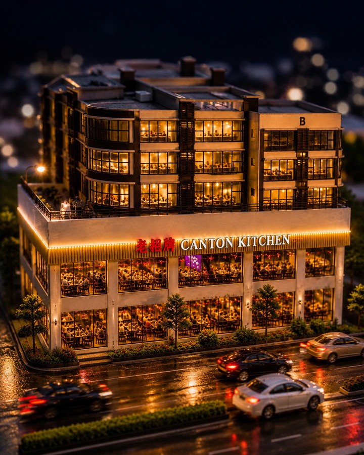 Canton Kitchen Happy Garden building