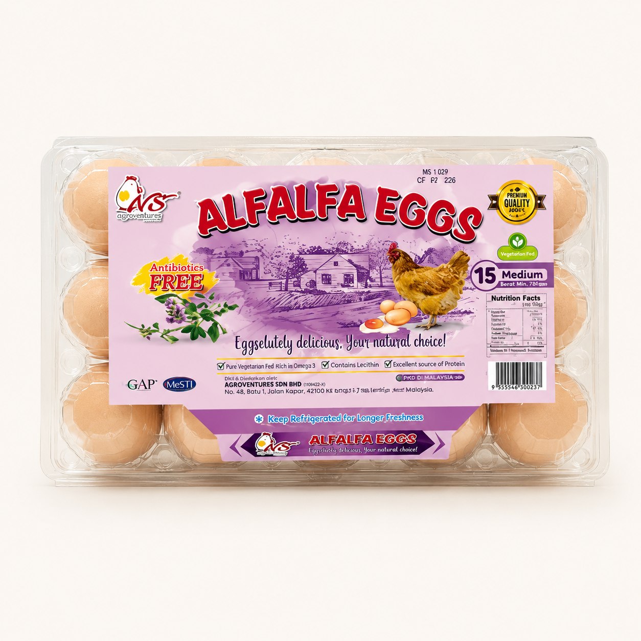 苜蓿芽鸡蛋 - Alfalfa Egg