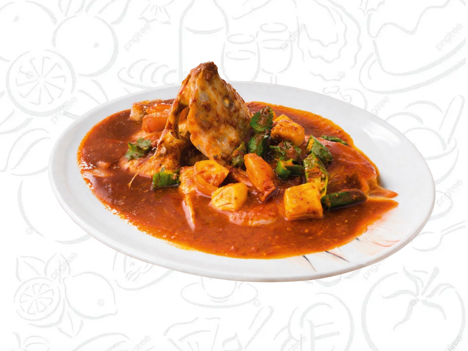 亚叁蒸金凤鱼 Assam Steamed Fish