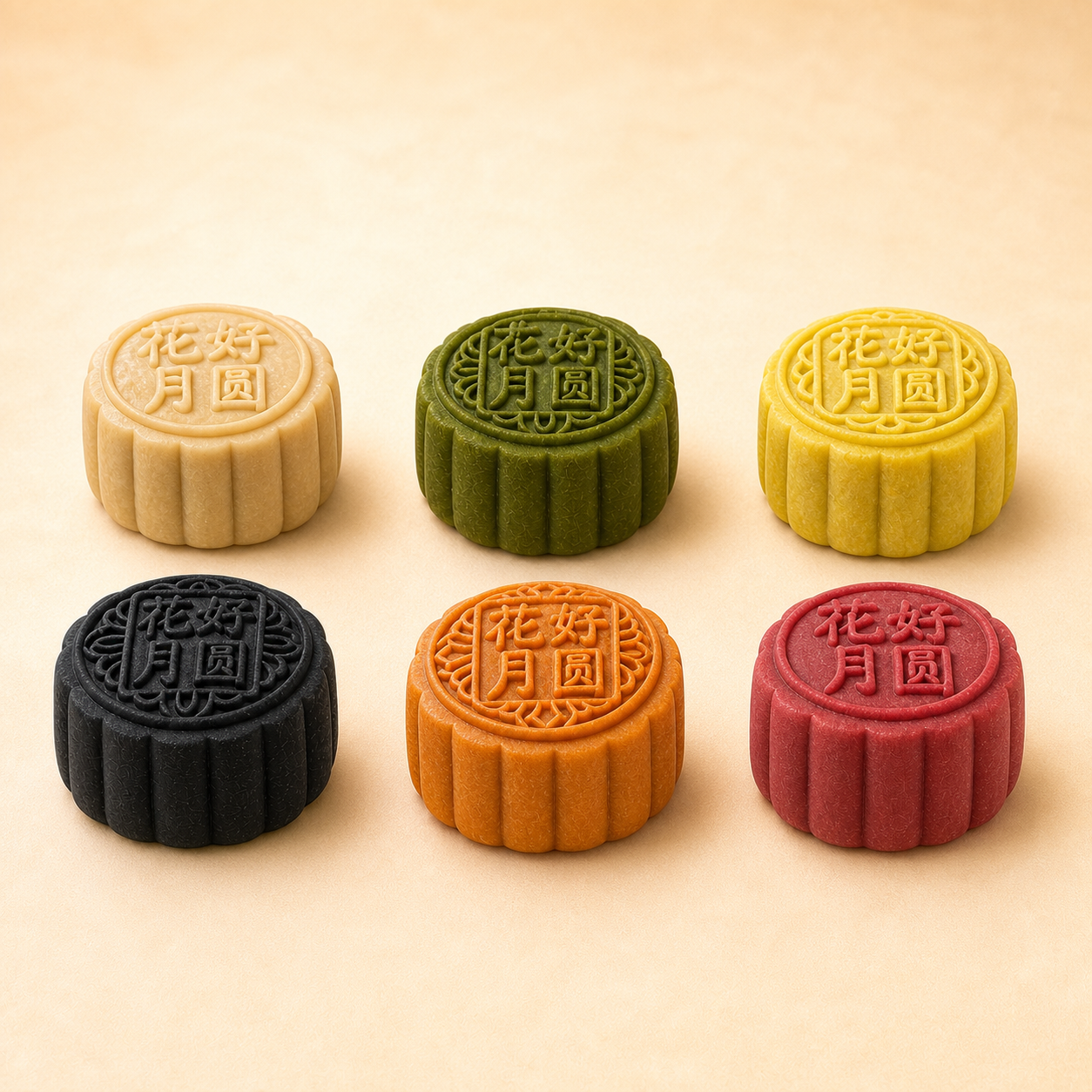 6-piece Six Nations Bird's Nest Mooncake Gift Box gallery image